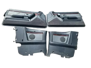 Audi 80 Cabrio 8G Türpappe Türverkleidung Leder Vorne und Hinten - Bild 1