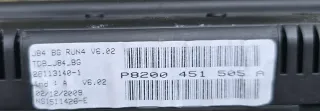 Tachometer original Renault Scenic 2 Kombiinstrument km/h Tacho P8200451505A - Bild 3