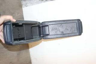 LEDER Mittelarmlehne Audi A4 Cabrio Armlehne Telefon 8E0864207F Blau - Bild 3
