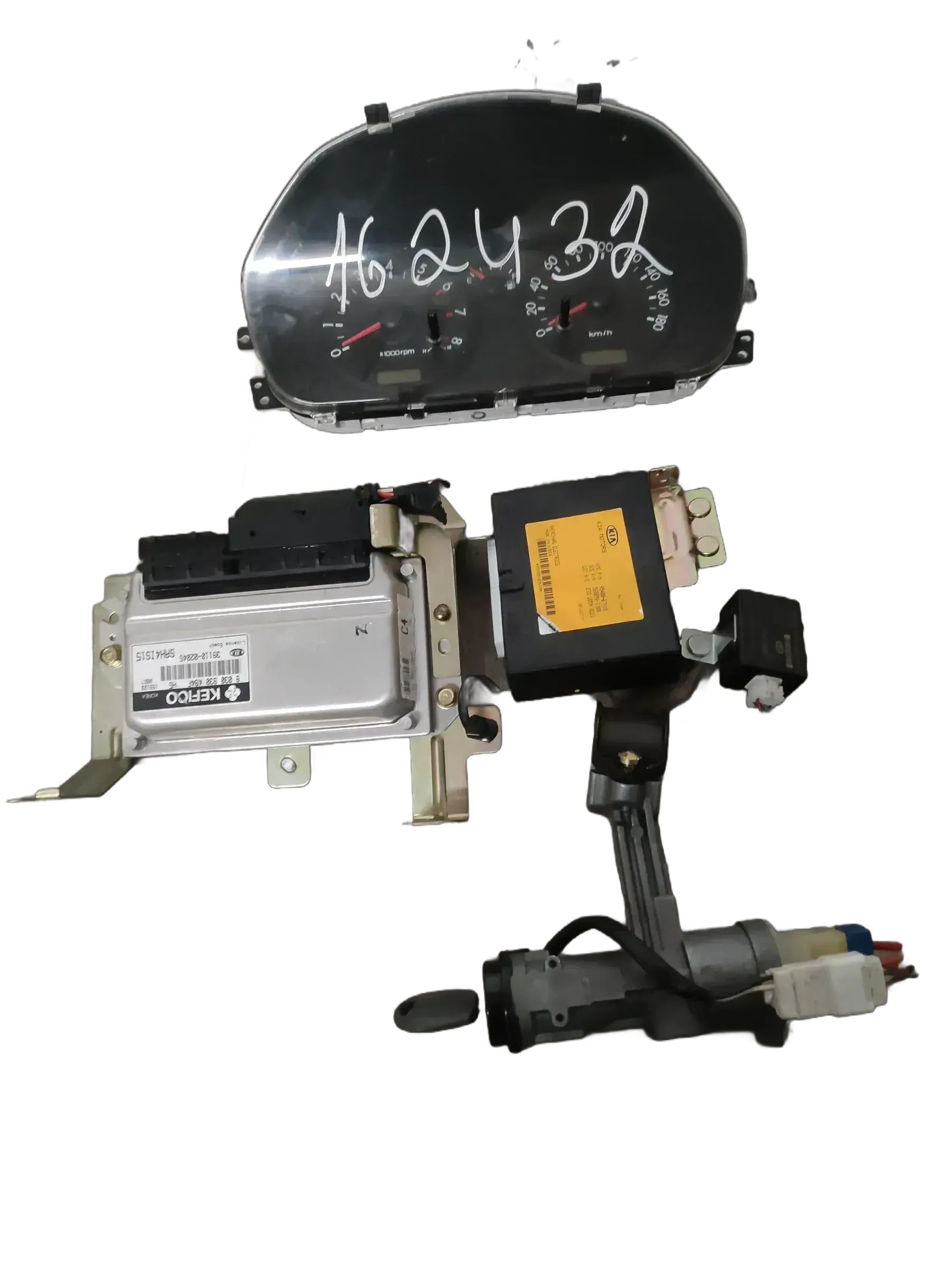 Steuergerät Set Einspritzung Kefico 9030930494F Kia Picanto 1.1 BA 48 KW 65 PS - Bild 1