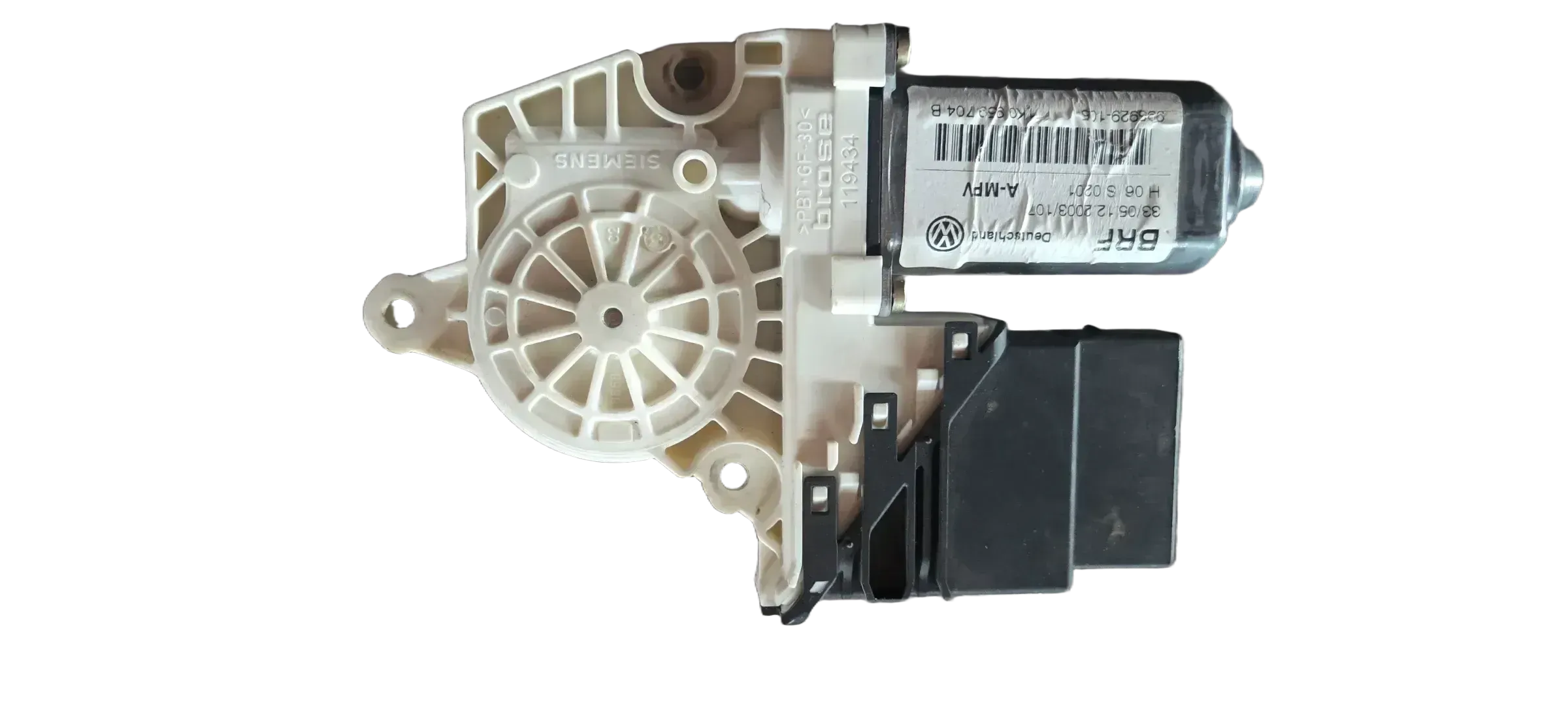 VW Touran 1T Motor Fensterheber hinten rechts 1K0959704B Brose - Bild 1