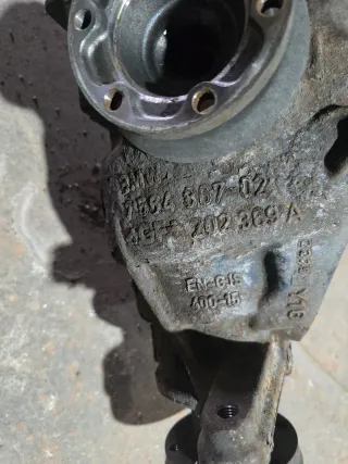 BMW 5 E60 E61 2009 Hinterachsdifferential 7564867 - Bild 3