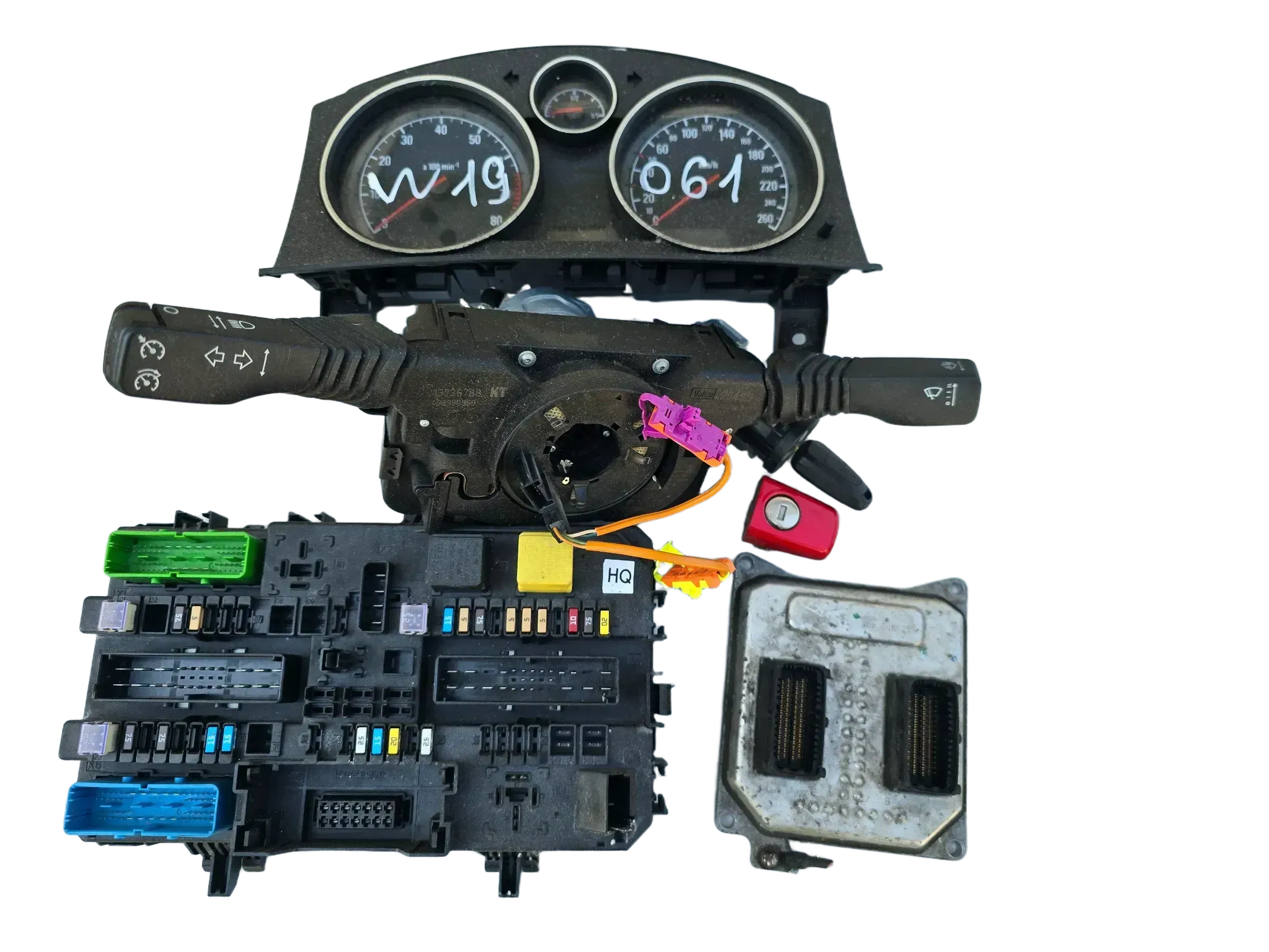 Motor Steuergerät Set 12992406 Opel Astra H 1.8 103kW 140PS - Bild 1