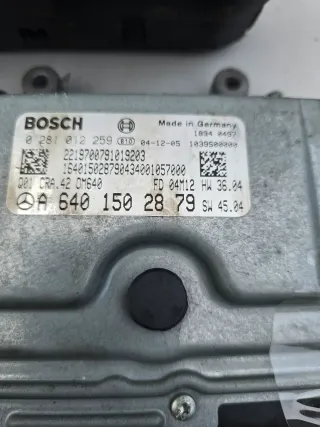 Mercedes Benz Motorsteuergerät Set W169 A-Klasse CDI  a6401502879 - Bild 4