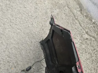 Original Stoßstange hinten Ford Focus 2 Cabrio Dunkel Rot - Bild 6