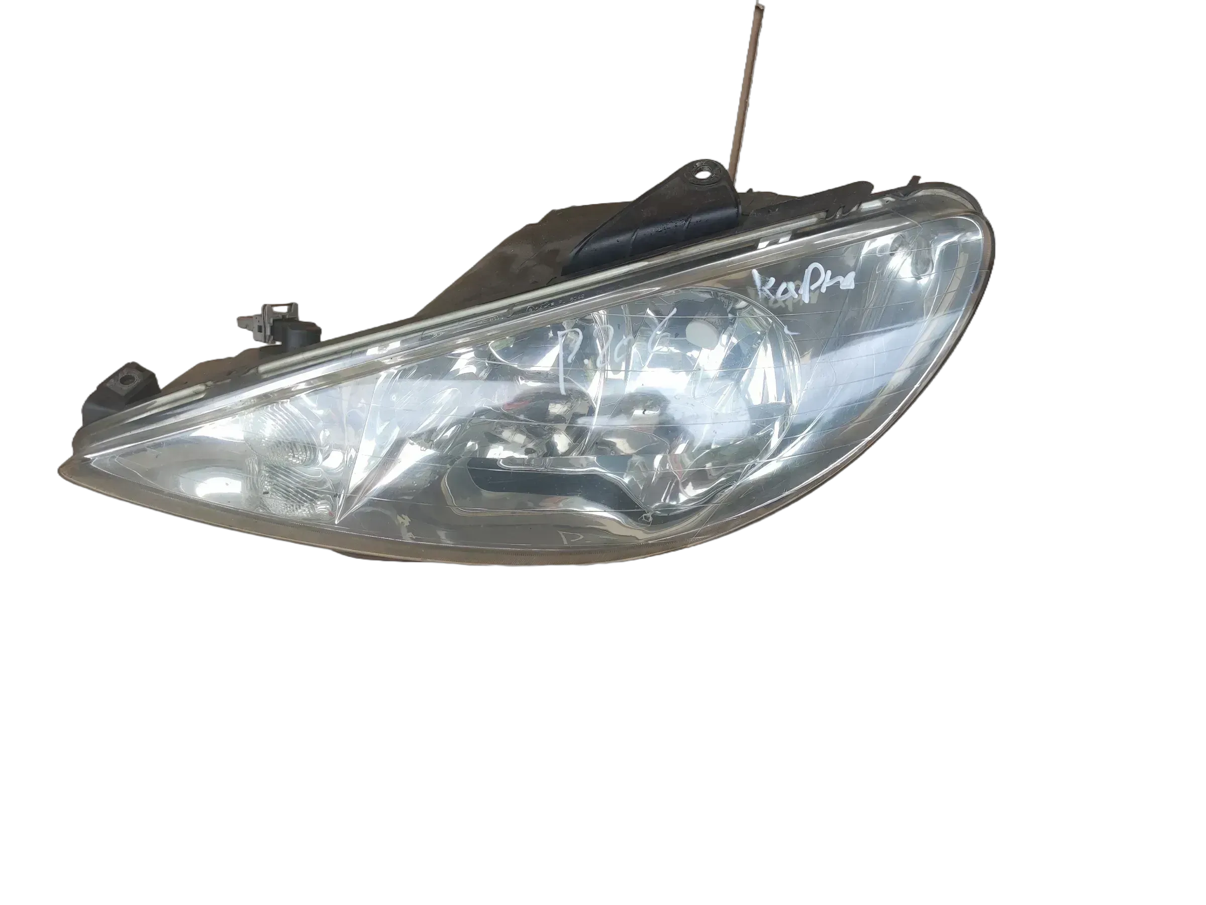 Scheinwerfer Frontscheinwerfer Lampe 9628666880  Peugeot 206 Cabrio - Bild 1