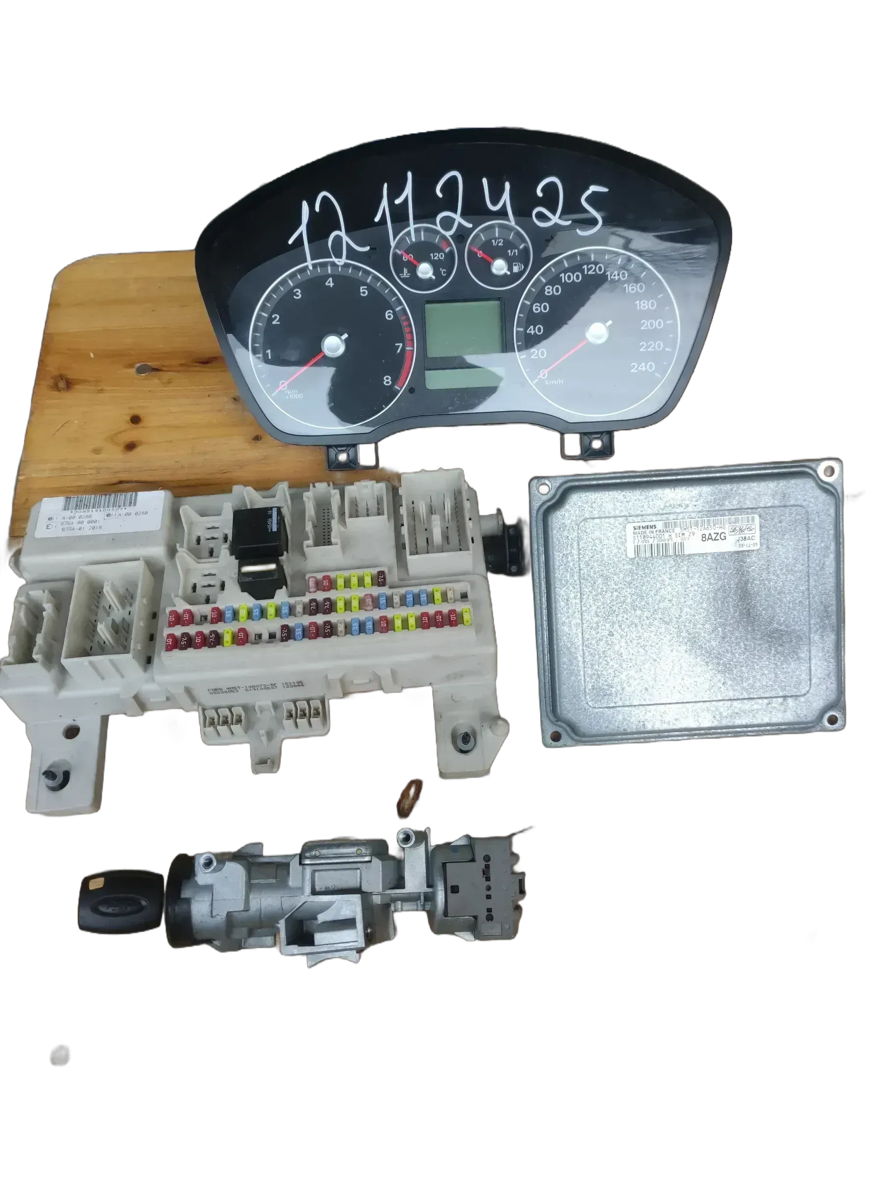 Ford Focus II Motorsteuergerät Set  5M5112A650HG - Bild 1