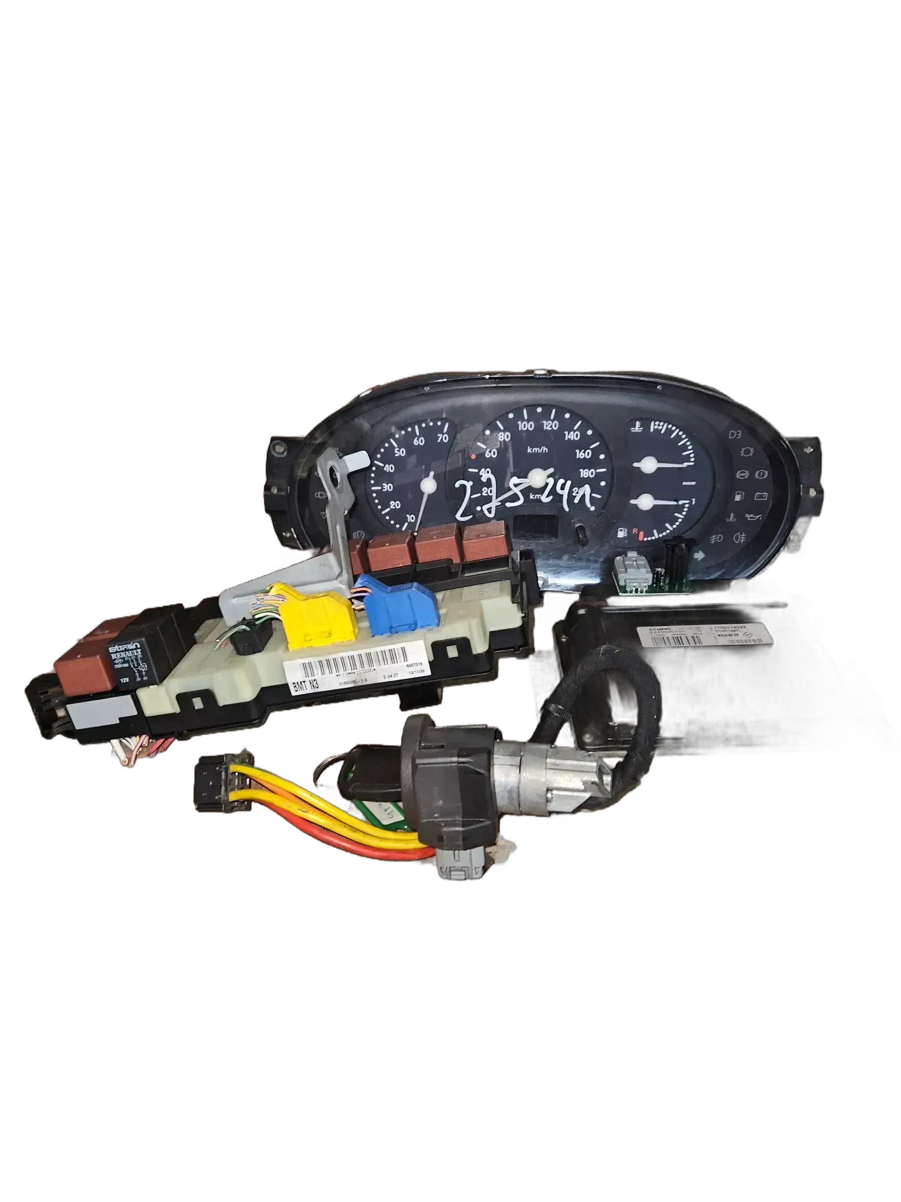 RRENAULT CLIO II 1.2   Motorsteuergerät Steuergerät 7700114022 - Bild 1