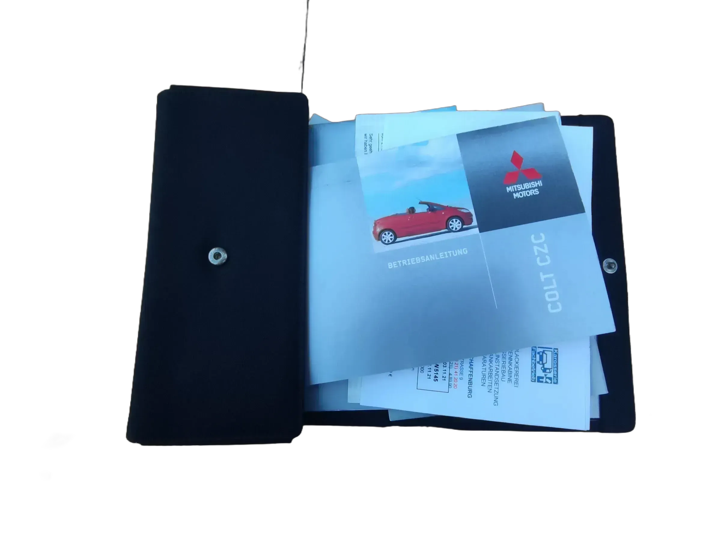 Original Mitsubishi Colt Czc Z30 Cabrio Service Buch - Bild 1
