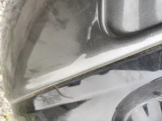 Mitsubishi Colt Cabrio CZC  Stoßstange hinten schwarz - Bild 6