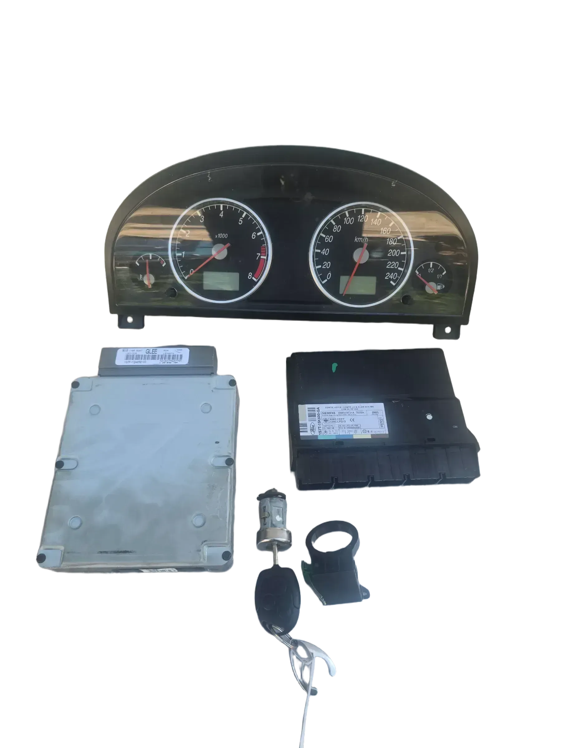 Ford Mondeo Mk III Motorsteuergerät Set 1S7F12A650CD - Bild 1