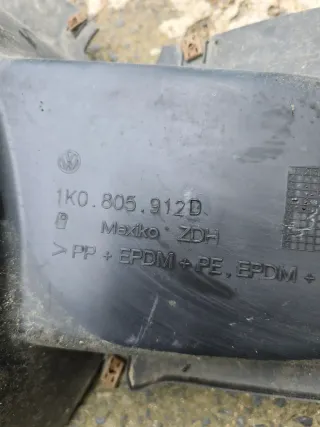 VW Golf 5 1K Original Schmutzfänger Radhausschale Vorne Rechts 1K0805912D - Bild 3