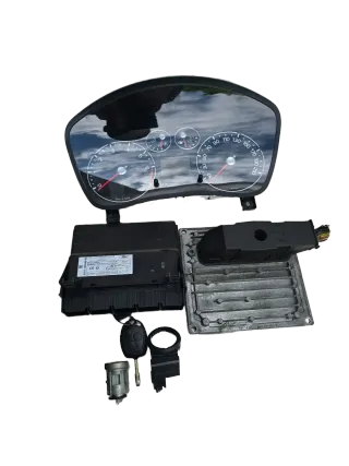 Original Ford Fiesta MK5 Motorsteuergerät Set 6S6112A650GD - Bild 1
