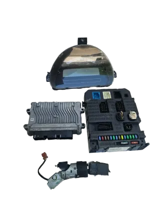 Motorsteuergerät Set Citroen C2 1,1l 44 KW SW9664127180 Schlüssel defekt - Bild 1