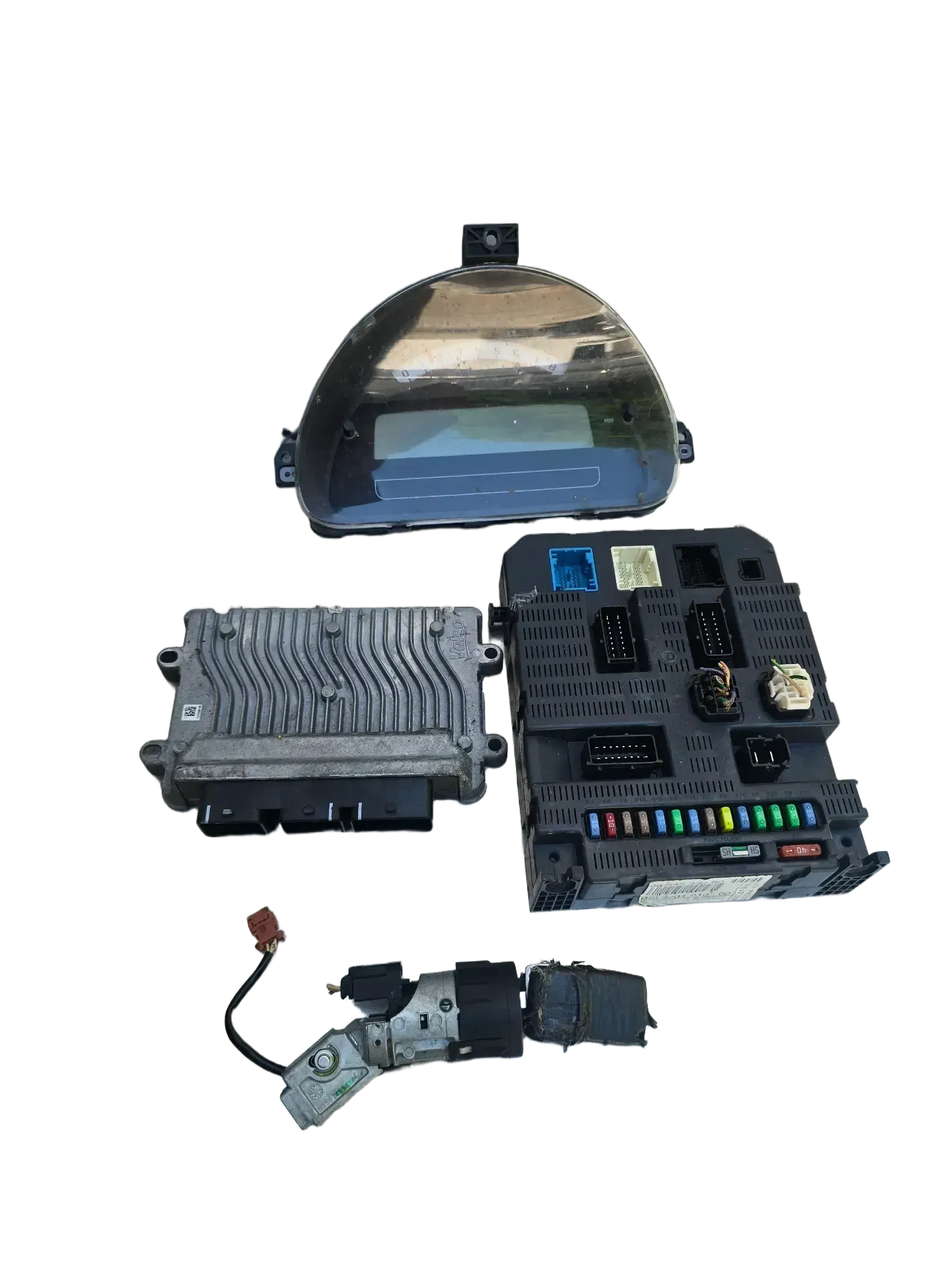 Motorsteuergerät Set Citroen C2 1,1l 44 KW SW9664127180 Schlüssel defekt - Bild 1