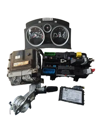 Motorsteuergerät set Opel Astra H Zafira B 98053909 - Bild 1