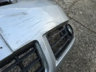 Audi A4 B6 Cabrio 8H7  Stoßstange Vorne Silber Xenon - Bild 5