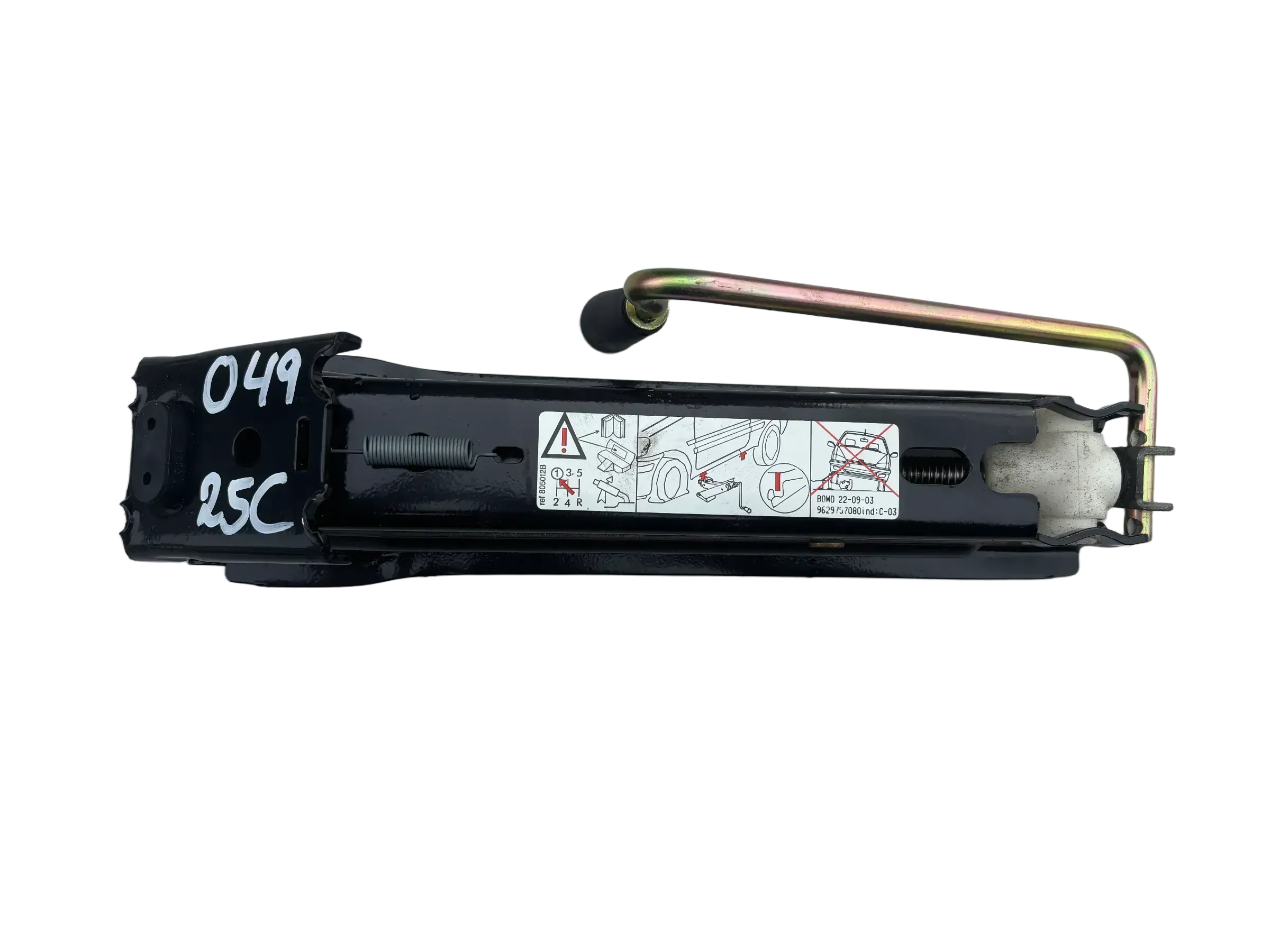 Original Peugeot 206 Wagenheber 9629757080 - Bild 1