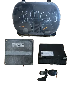 Ford Fiesta V Motorsteuergerät Set Siemens  3S61-12A650-BB - Bild 1