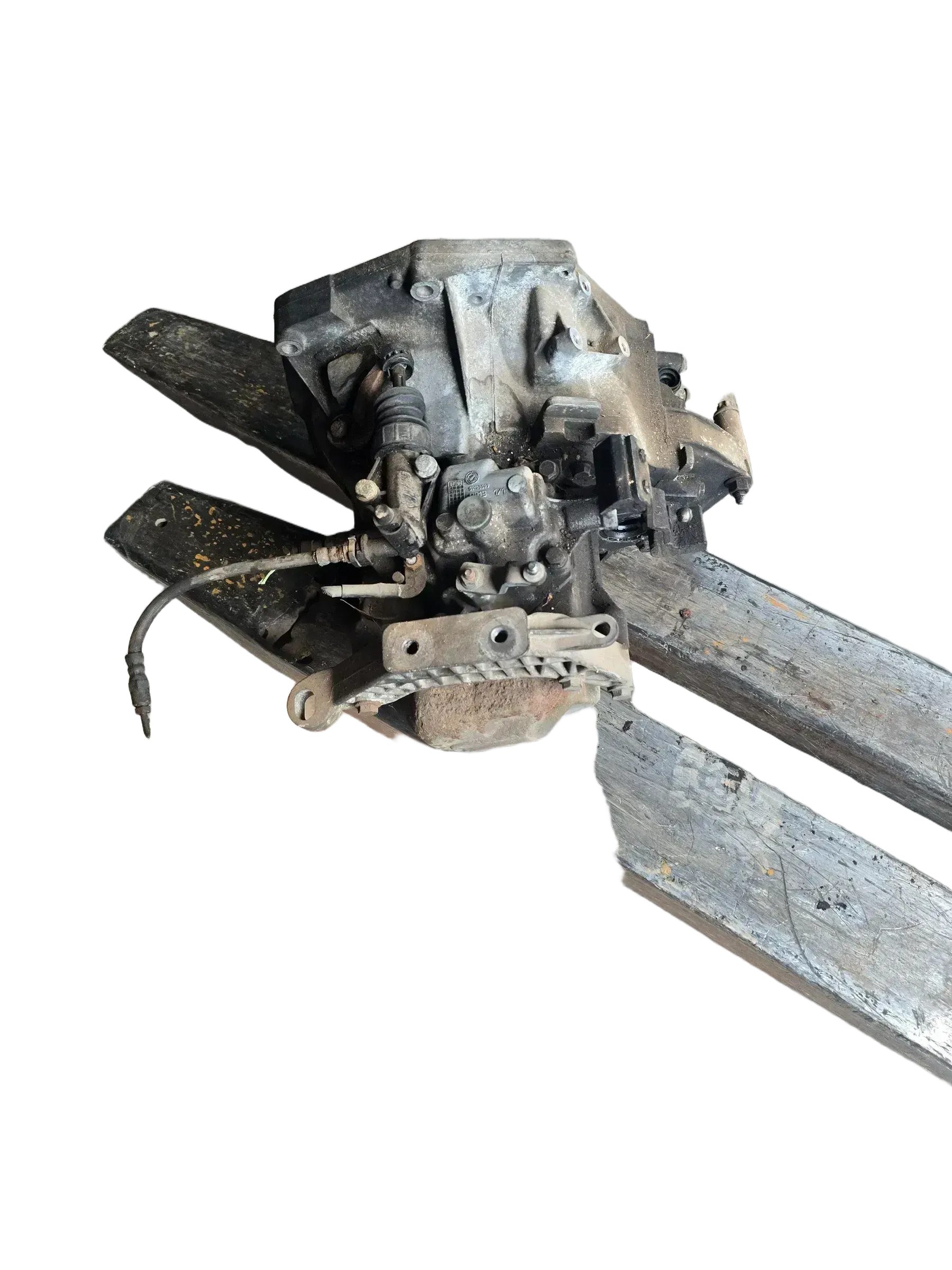 Schaltgetriebe Fiat Panda II 169 Getriebe 5-Gang 55196336 Original - Bild 1