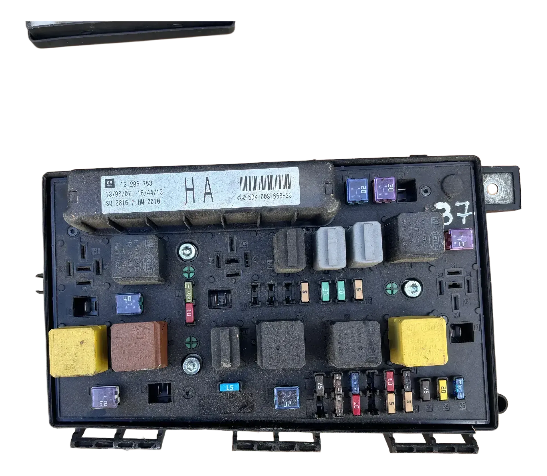 OPEL ASTRA H 2004-2010 Sicherungskasten 13206753 - Bild 1