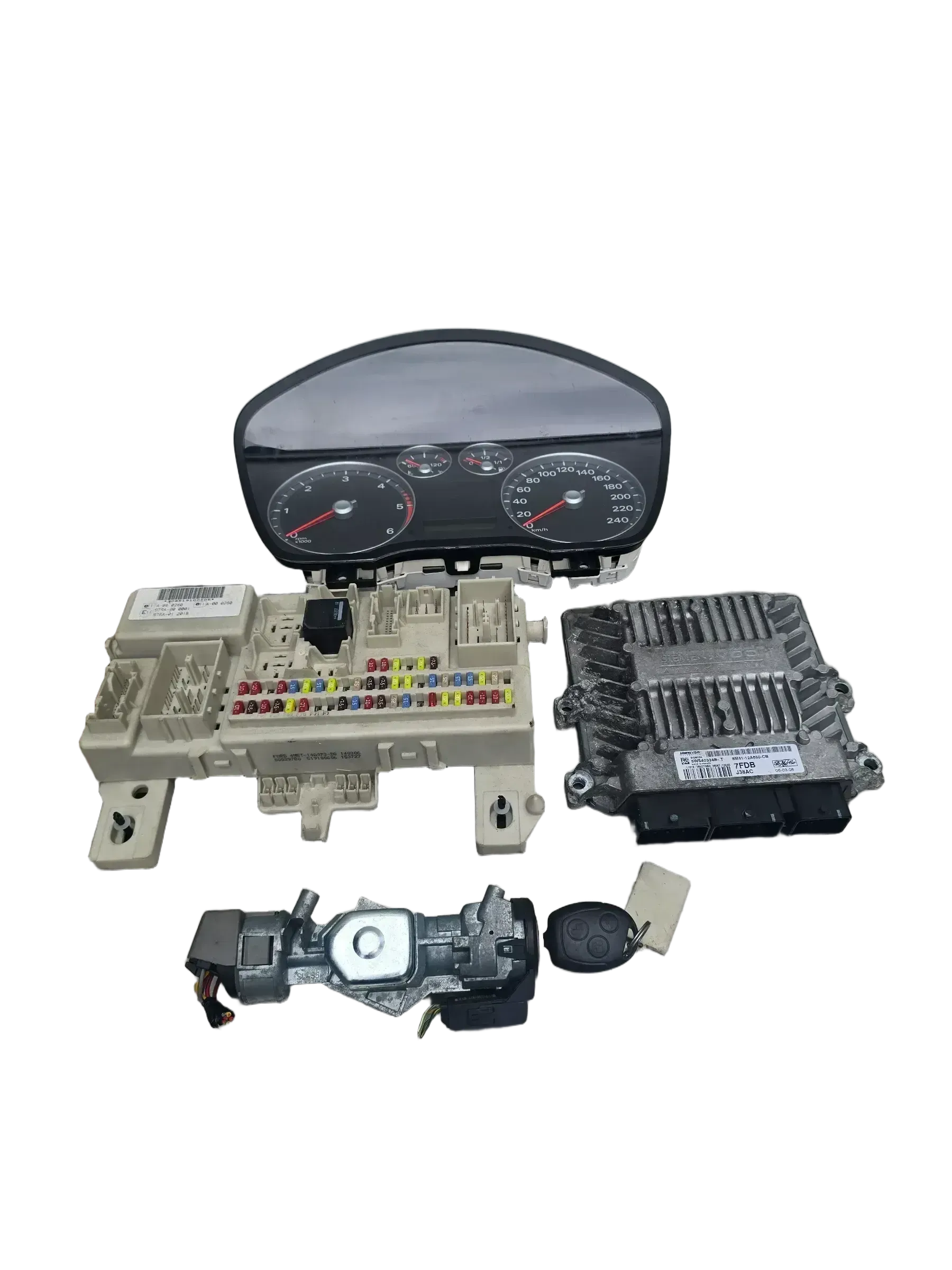 FORD FOCUS MK2 Motorsteuergerät  Set 8M5112A650CB - Bild 1
