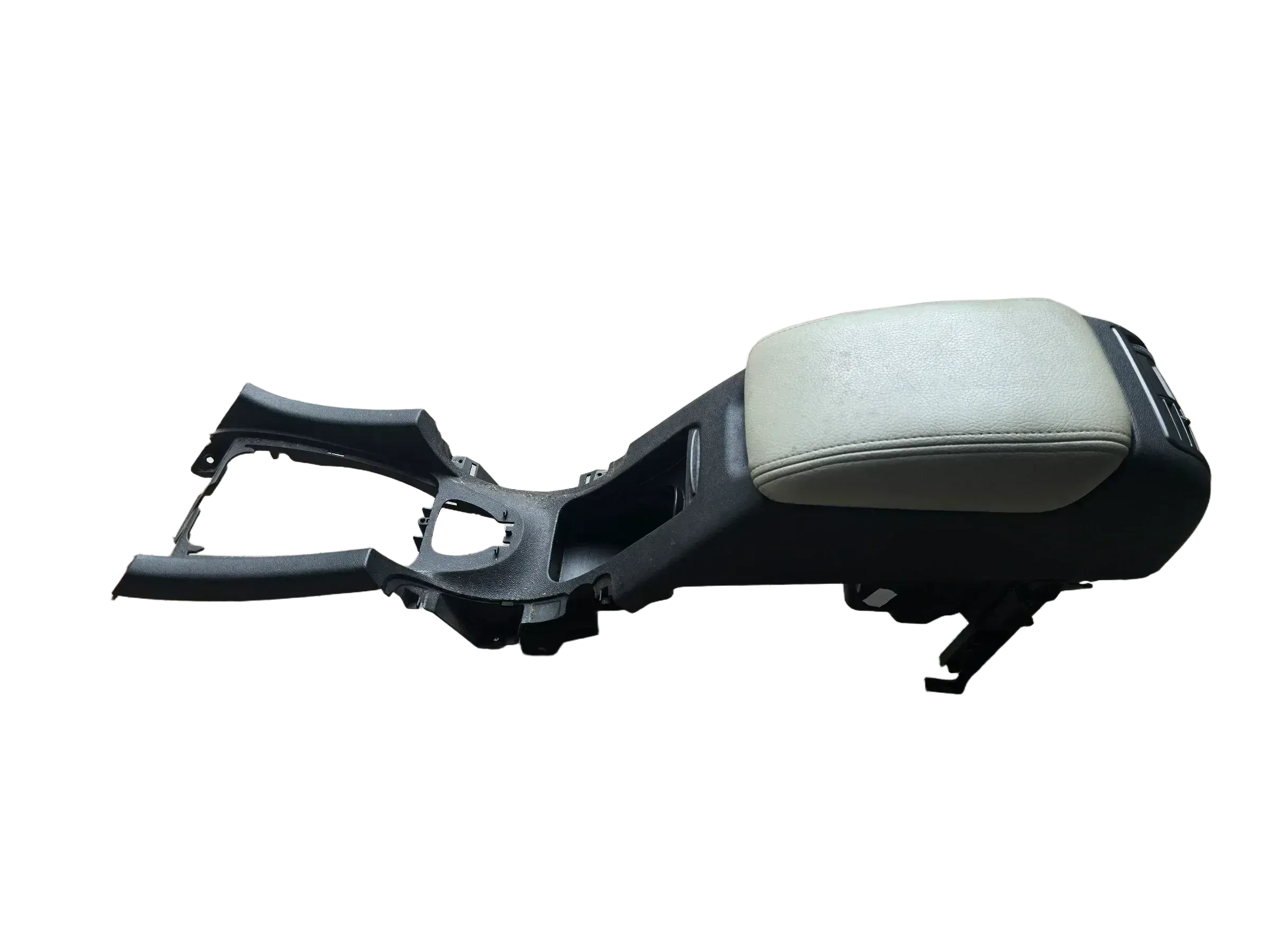 Saab 9-3 Facelift Leder Mittelarmlehne Mittelkonsole Armlehne - Bild 1