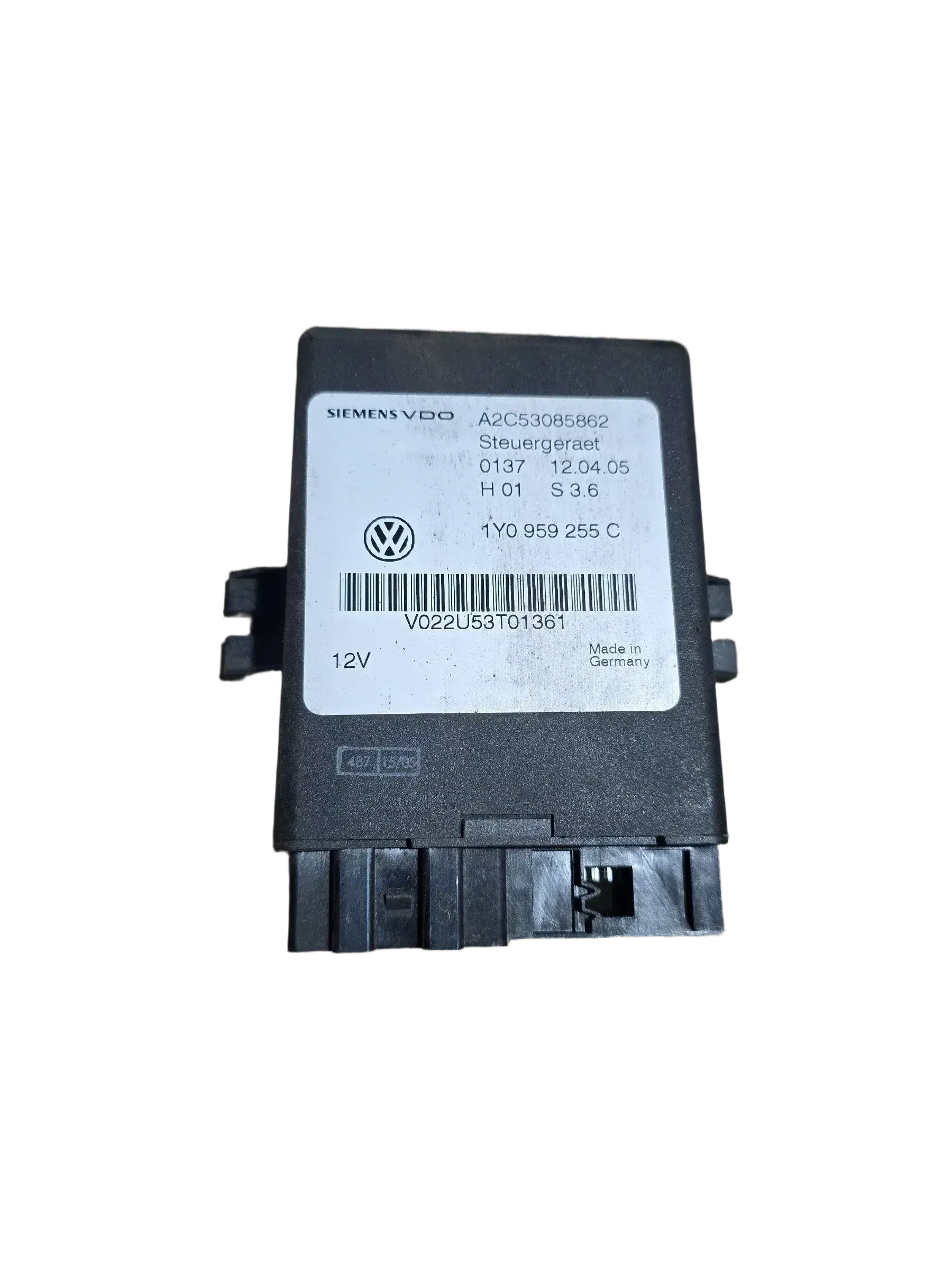 Verdecksteuergerät  Verdeck ECU VW  Beetle Cabrio 1Y 1Y0959255C - Bild 1