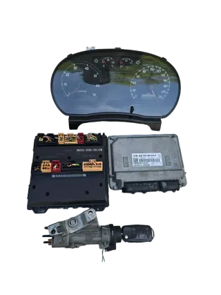 Motorsteuergerät  Set  VW Polo 9N3  1,2l 51kw BZG  03E906023B - Bild 1