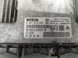 Peugeot 206CC Motorsteuergerät Steuergerät Set 0281011628 9659342180 - Bild 2