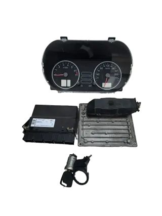 Ford Fiesta JD3 JH1 1,3i  Motorsteuergerät Set 4S6112A650KB - Bild 1