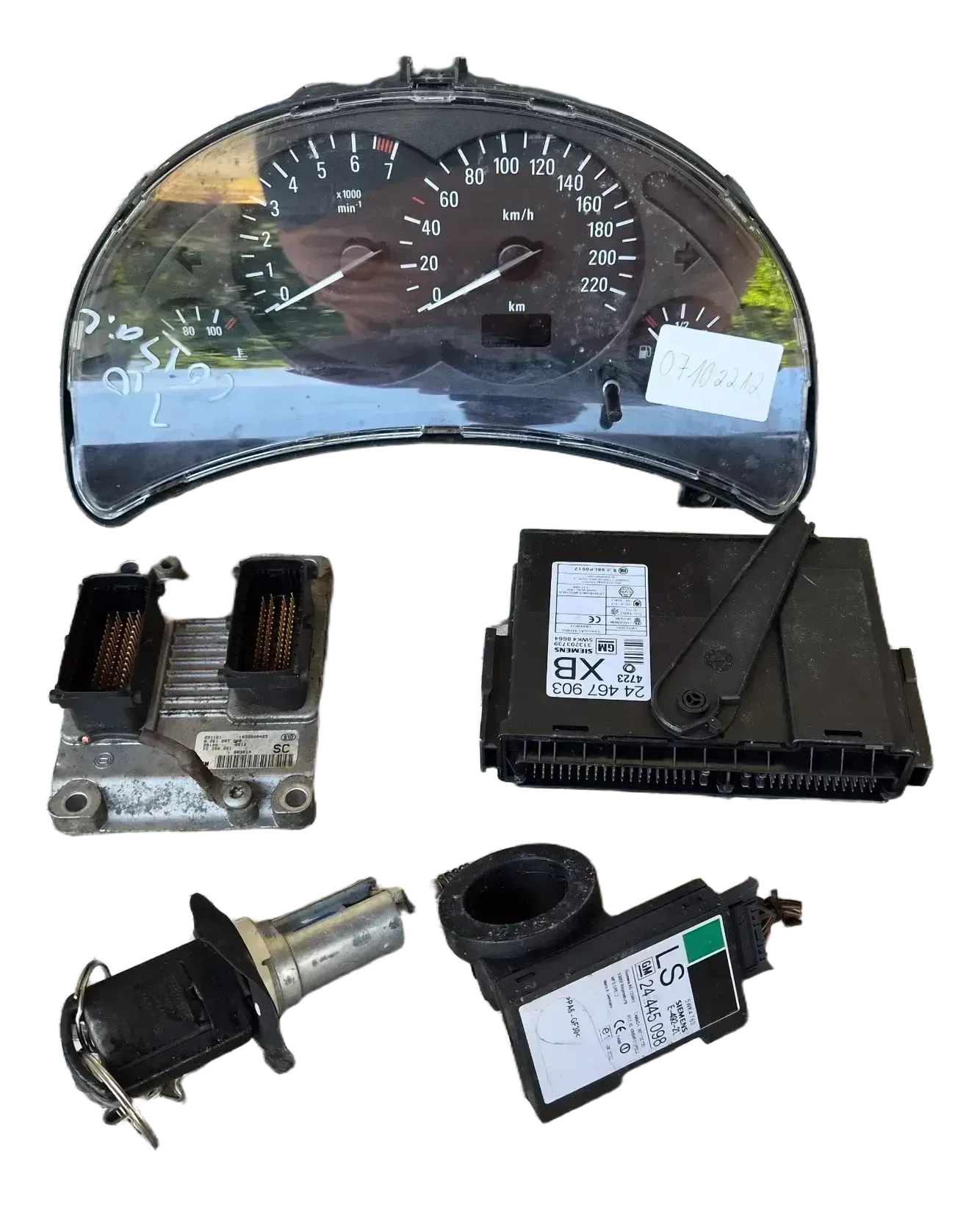 0261207960 ECU-MOTORSTEUERGERÄT UCE MOTORSTEUERGERÄT / 55350551 / 2183734 FÜR OP - Bild 1