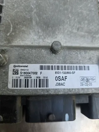 Motorsteuergerät Set 8V2112A650SF Ford Fiesta MK6 1.25 JA8 60 KW 82 PS - Bild 5