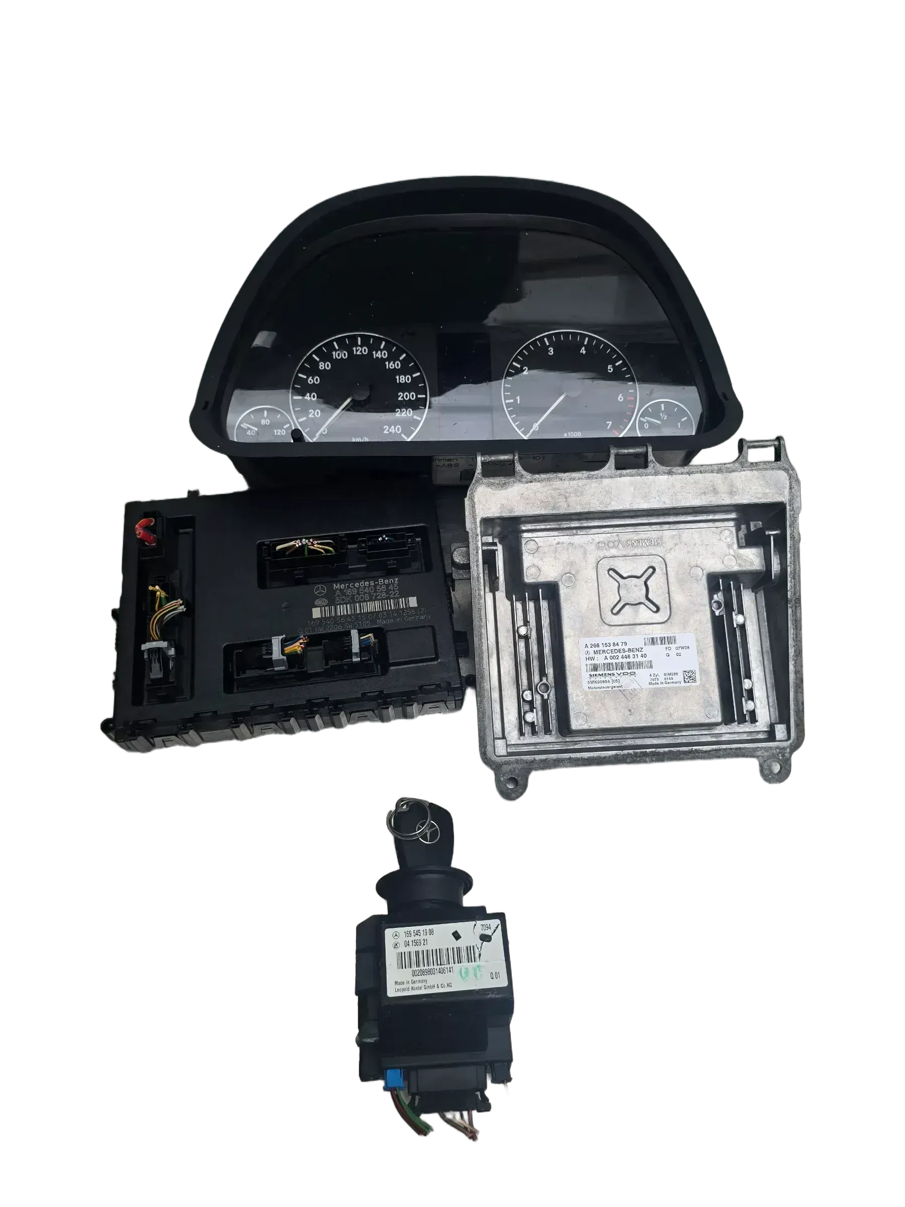 Mercedes W169 A-Klasse Motorsteuergerät Satz A2661538479 - Bild 1
