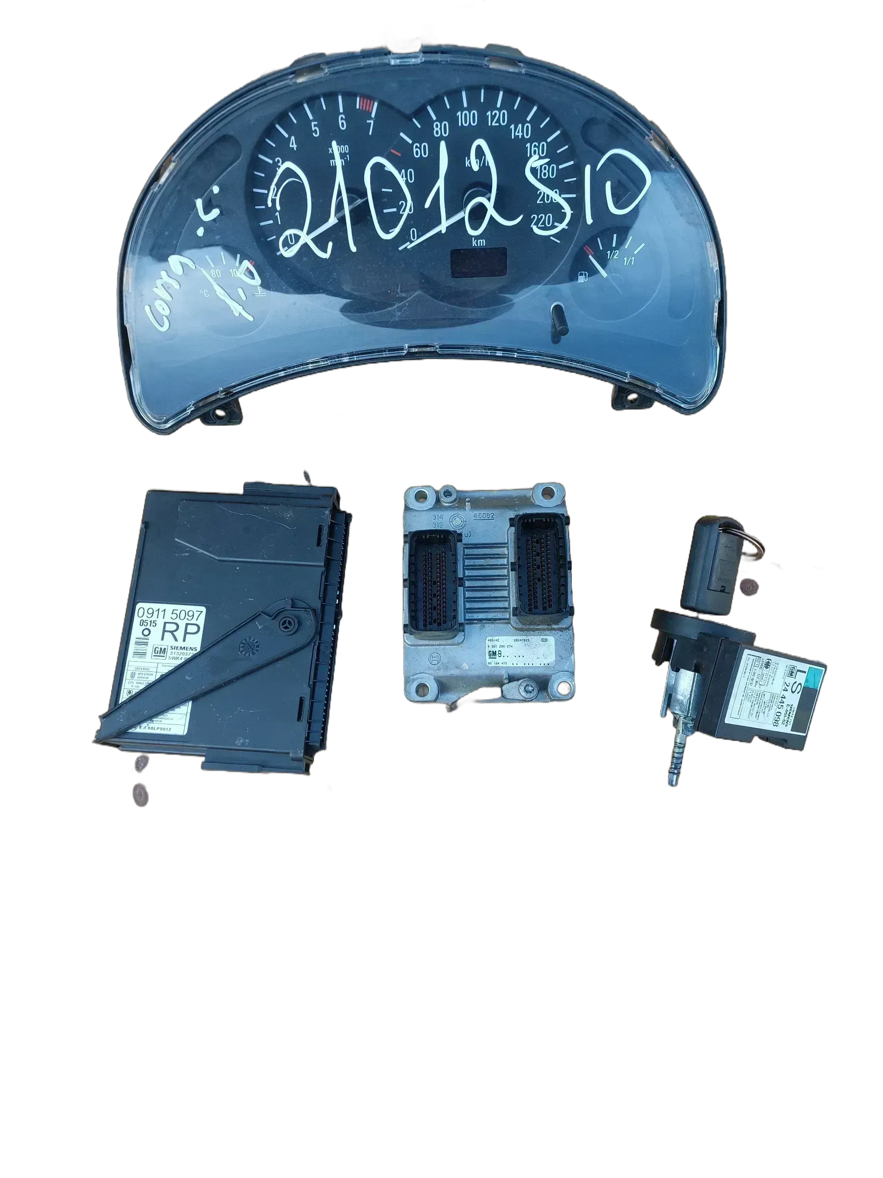Motorsteuergerät Set OPEL Corsa C 0261206274 - Bild 1