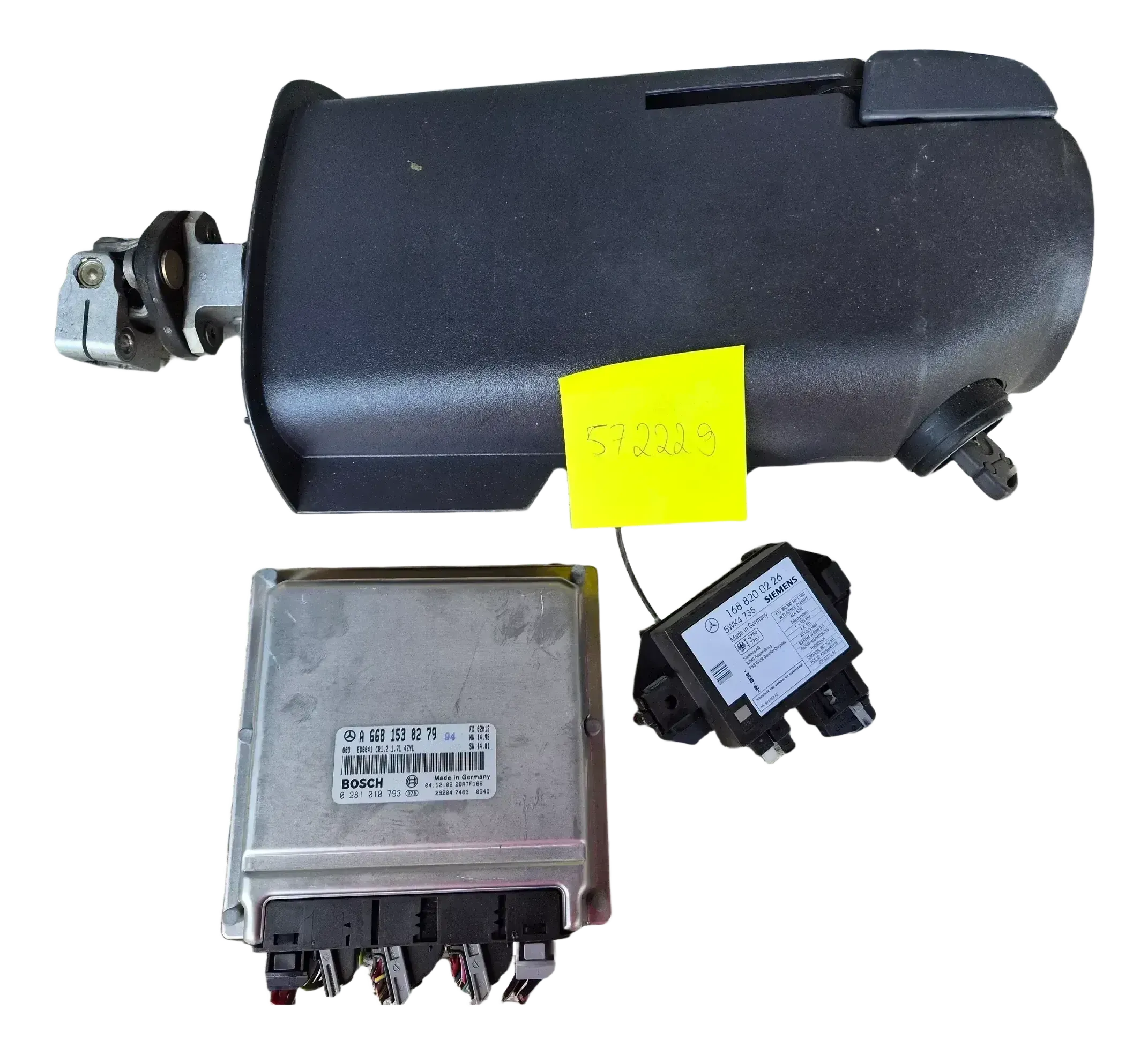Motorsteuergerät Bosch 0281010793 A6681530279 Mercedes-Benz A-Klasse W168 - Bild 1