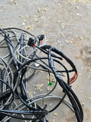 Hydraulikleitungen mit Zylinder und Kabelbaum  Opel Astra G Cabrio Komplett Satz - Bild 3