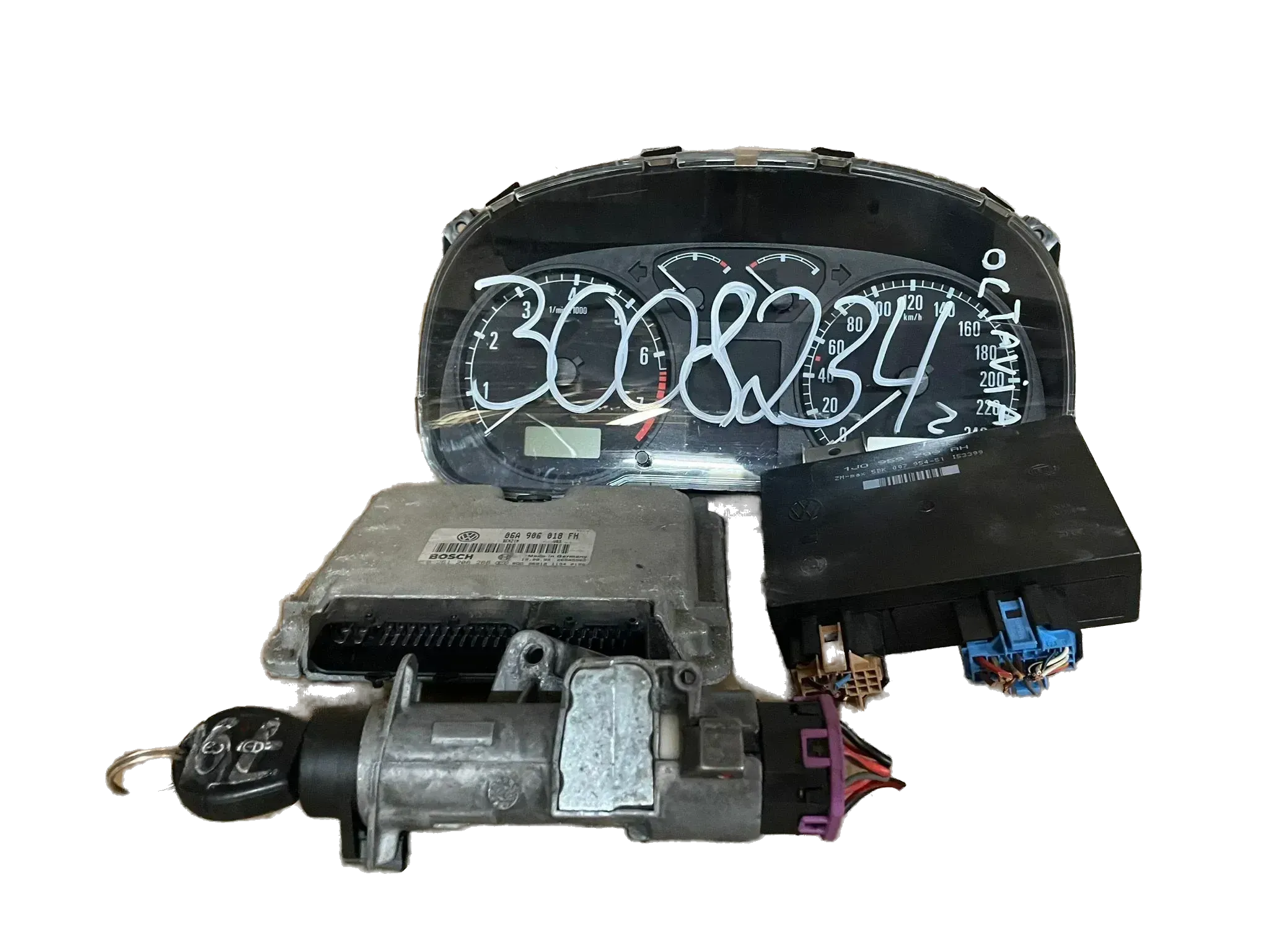 Original Skoda Octavia Steuergerät Set 06A906018FH - Bild 1