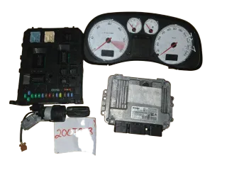 Original Peugeot 307 Steuergerät Set 0281013332. 9664257580 - Bild 1