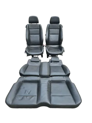 OPEL Astra H Twintop Cabrio Sitz Komplettset Leder Schwarz manuell verstellbar - Bild 1