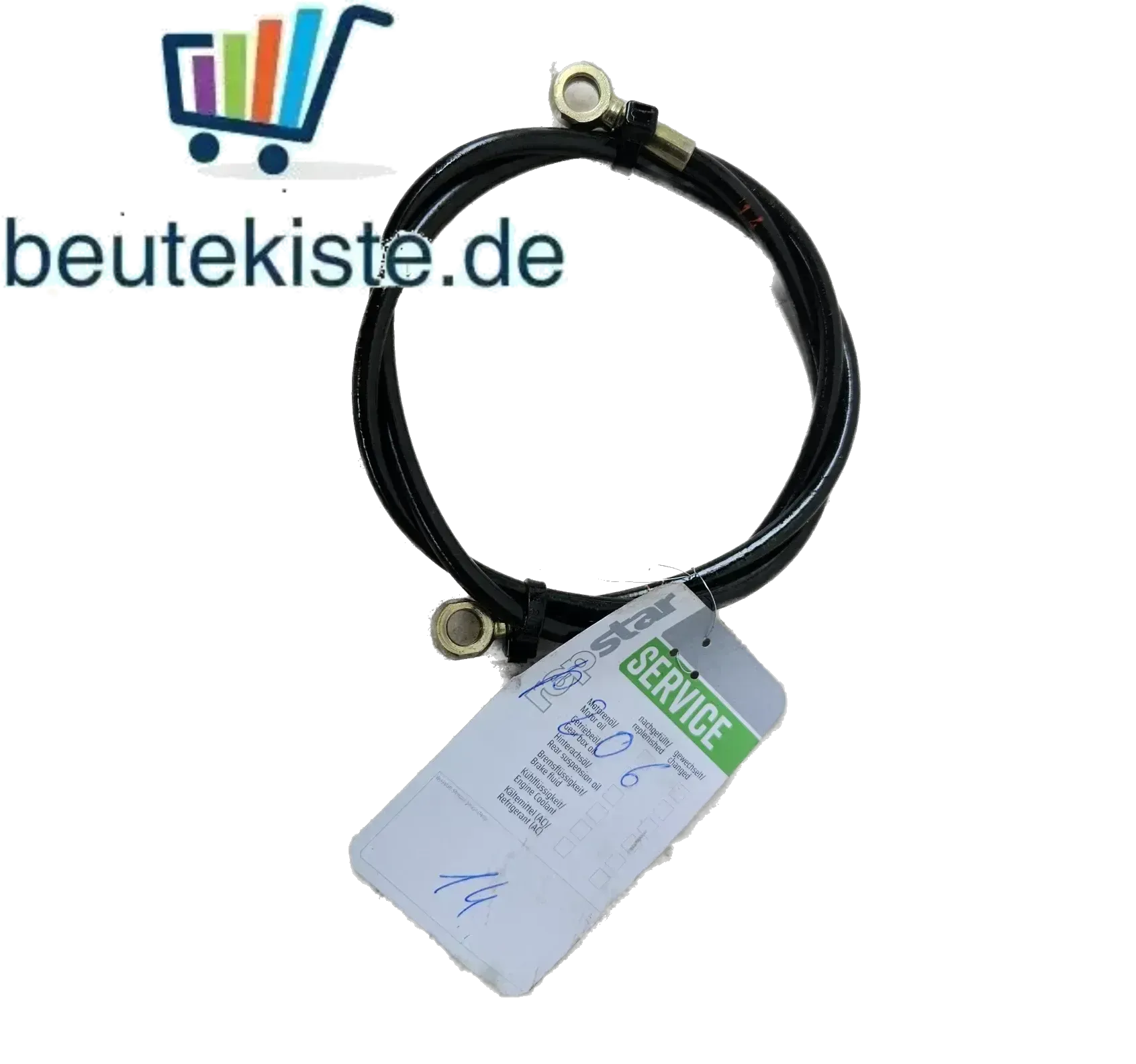 Peugeot 206 CC Cabrio Hydraulik Schlauch Leitung 14 Verdeck - Bild 1