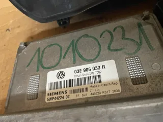 Original VW Polo 9N Steuergerät Set 03E907033R - Bild 2