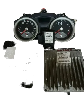 8200334419 Motorsteuergerät für RENAULT MEGANE II  Set - Bild 1