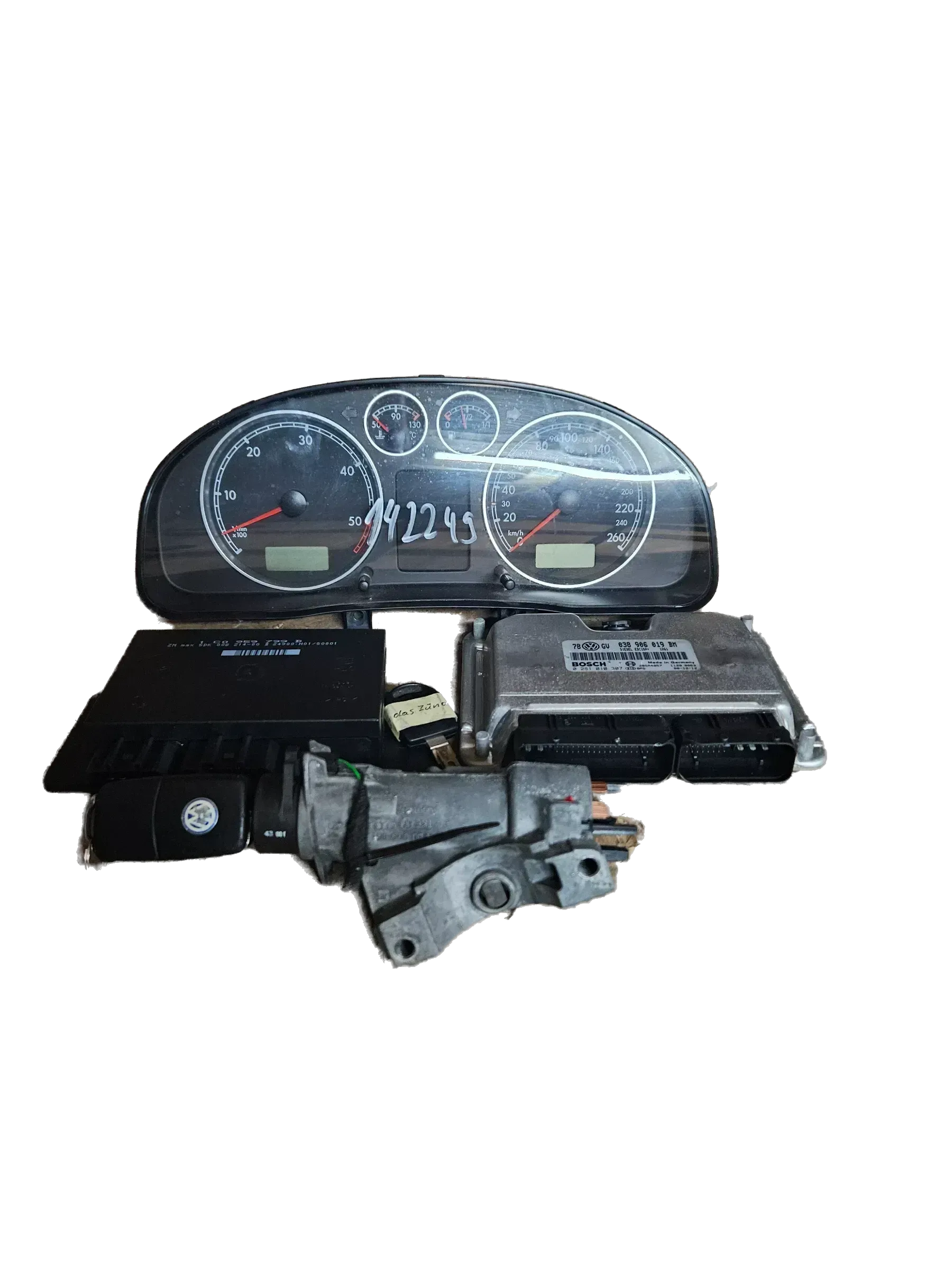 VW Passat 3BG 1.9 TDI AVB 101PS Motorsteuergerät 038906019BM - Bild 1