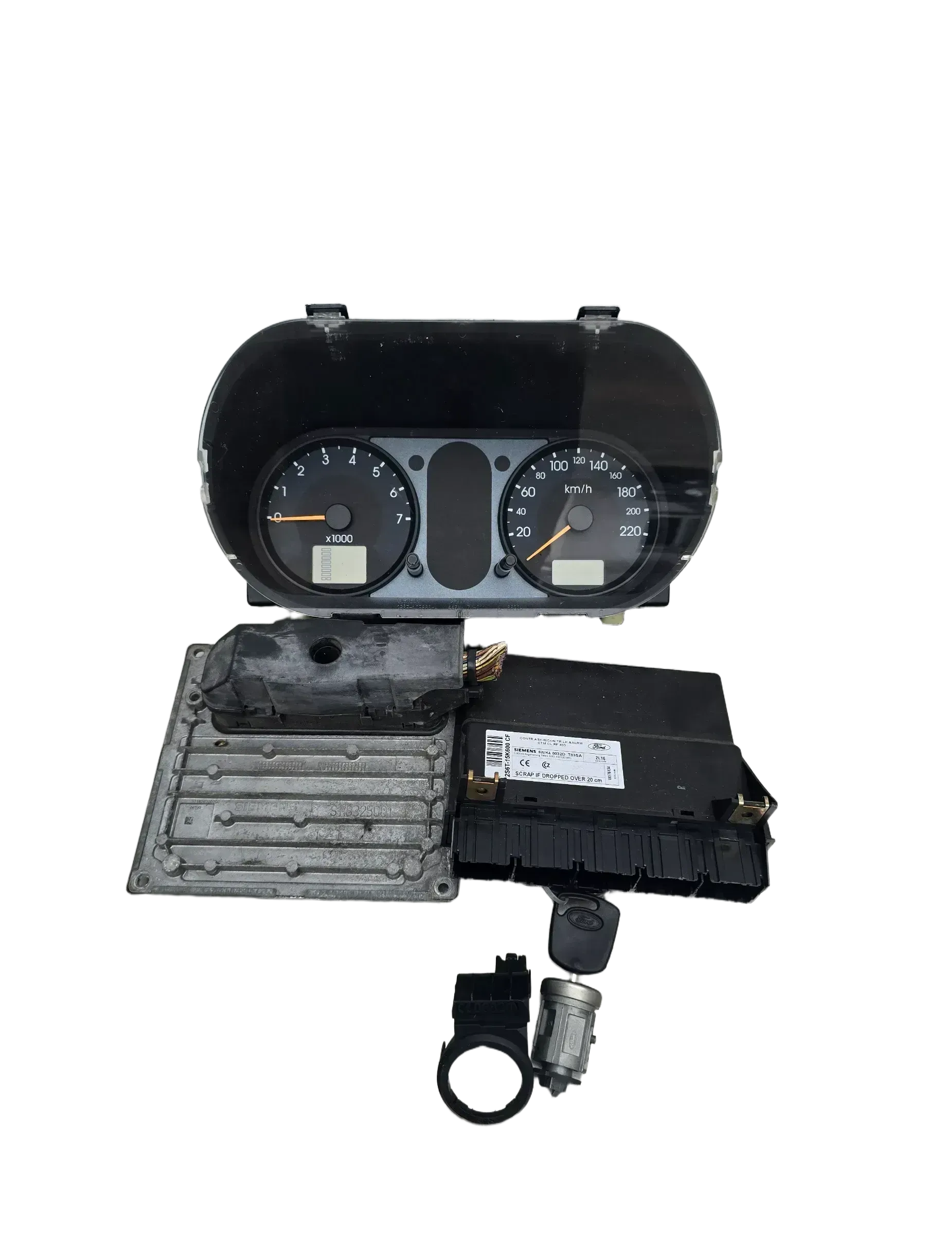 FORD FIESTA MK5 Motorsteuergerät Set 2S6A-12A650-PD - Bild 1
