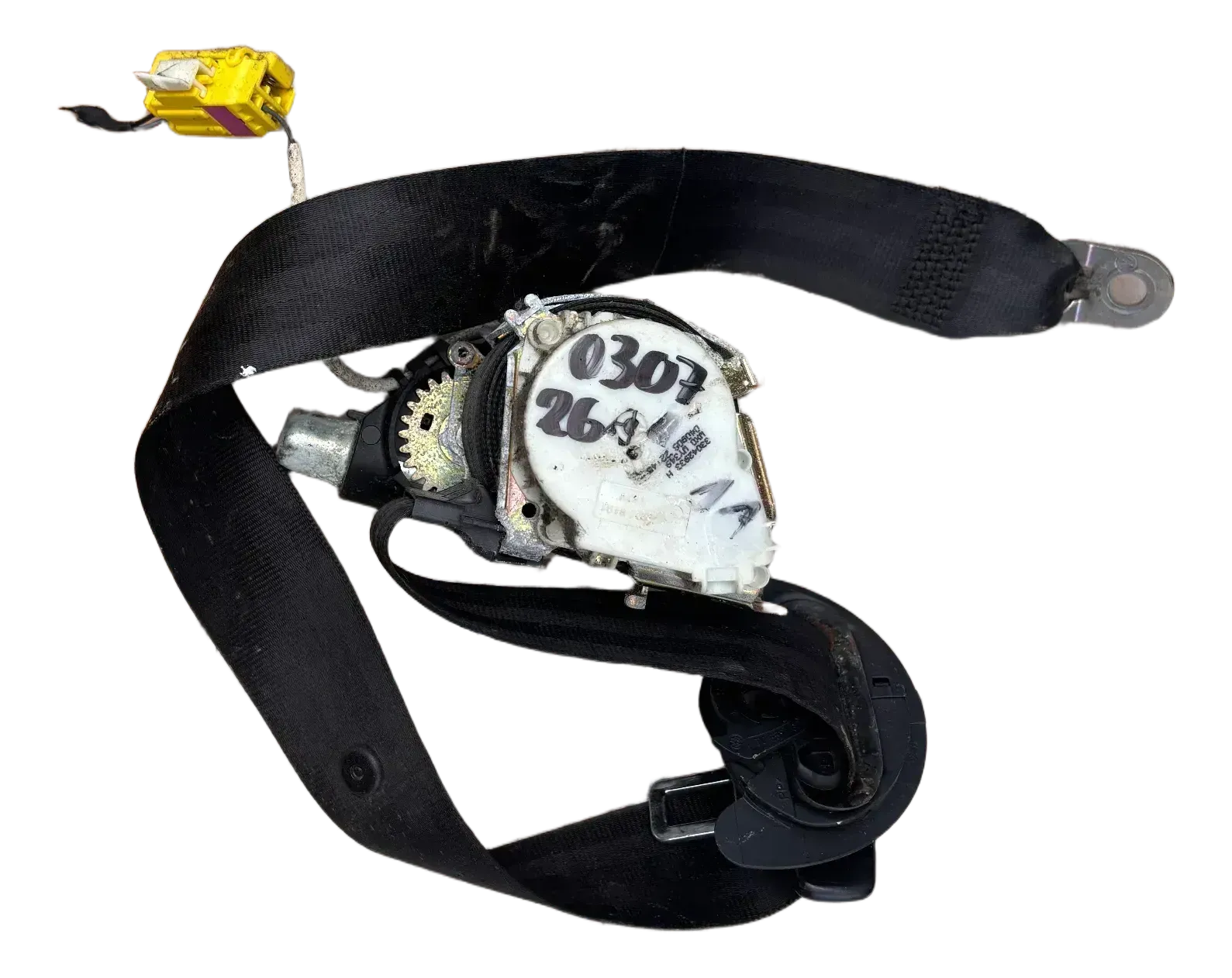 VW Passat 3C B6 Sicherheitsgurt VORNE RECHTS 3C1857706F - Bild 1