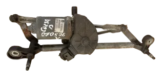 Opel Corsa D Scheibenwischer Motor mit Gestänge 13182340 - Bild 1