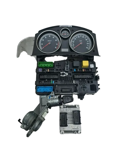 Background image for Opel Astra H Z14XEP Motorsteuergerät Set  55558787  BB 0261208396