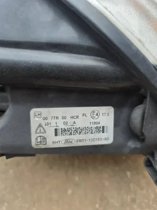 Ford Focus 2 original Scheinwerfer vorn links Halogen Facelift  8m5113d153ad - Bild 4