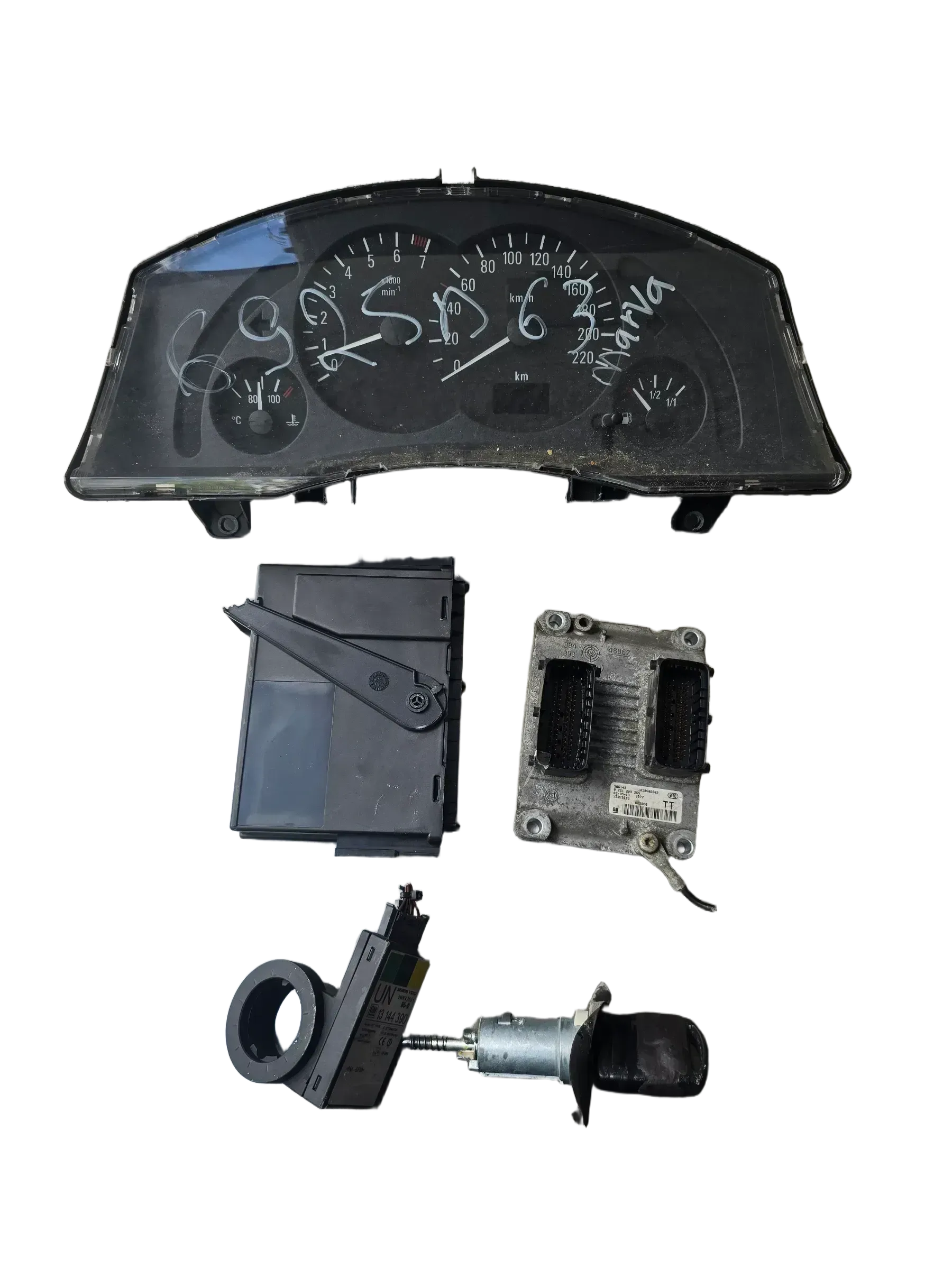 Motorsteuergerät Set Opel Meriva  0261208255 TT - Bild 1